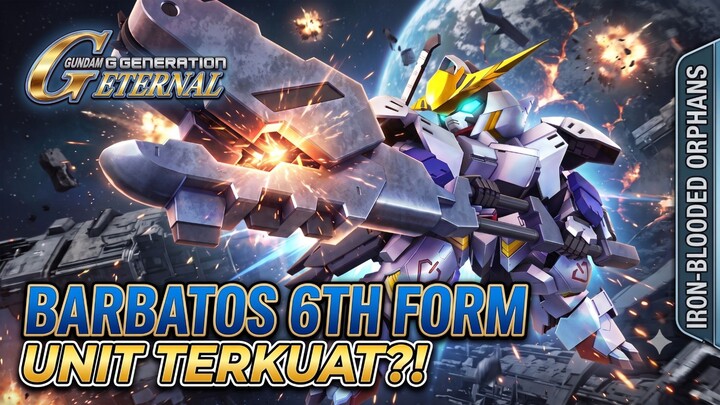 ini jadinya kalo Gundam Barbatos 6th form dipake di Cosmic Era .. !! SD Gundam G Generation Eternal