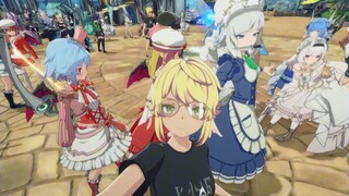 คุณสามารถบอกได้ไหมว่า COSER ในลานเกมปีนี้สวมชุดคอสเพลย์เป็นตัวละครอะไร