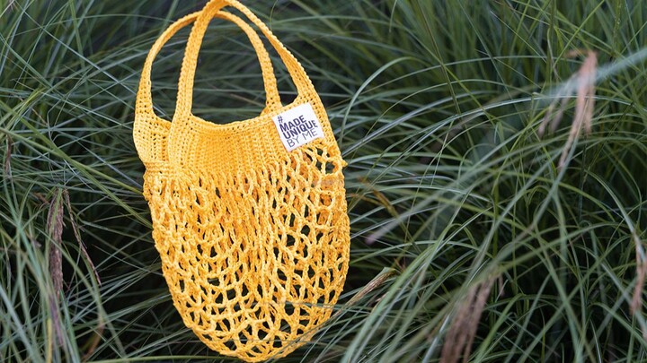 vol19. Kantong jaring kecil Lafite, model tas jaring ikan klasik Filt, untuk pemula merenda #Firewee
