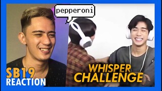 PINOY REACTS to SB19 - Whisper Challenge Showbreak Ep. 4 REACTION
