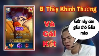 TOP.1 Zuka Bị Thầy Giáo X Khinh Thường Và Cái Kết Gánh Team Lật Kèo Cực Gắt Rank Cao Thủ 154 Sao