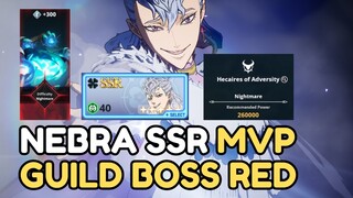 Guide NIGHTMARE Red Guild Boss Nebra SSR MVP - Black Clover M