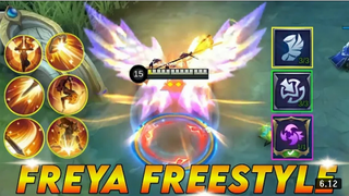 MONTAGE FREYA FREESTYLE 1 VS EVERYBODY!!! 😱