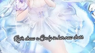 nikke Cinderella new skin art, Glass Princess