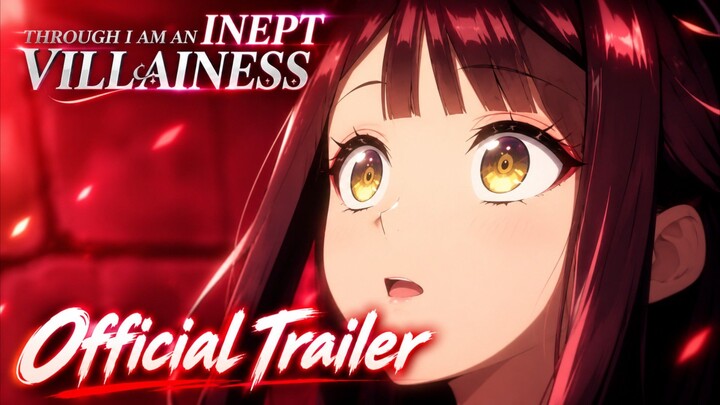 Though I Am an Inept Villainess - Official Trailer