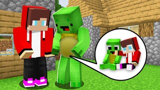 HOW MIKEY BORN BABY JJ and BABY MIKEY in Minecraft (Maizen Mazien Mizen)