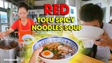 Khám phá ẩm thực TRUYỀN THỐNG Thái Lan - Red Tofu Spicy Noodles Soup