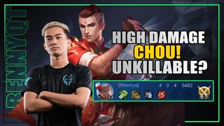 CHOU HIGH DAMAGE BY BENNYQT! UNKILLABLE?
