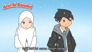 Dingin | Animasi Alvi si bandel