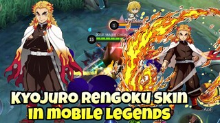 Kyojuro Rengoku CUSTOMIZED MOBILE LEGENDS SKIN