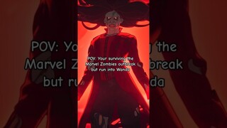 POV: You’re surviving the Marvel Zombies outbreak and run into Wanda💀 #shorts