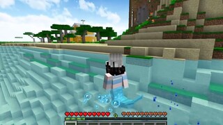 SAMMY 1 NGÀY SỐNG CHUNG VỚI GIA ĐÌNH NGƯỜI CÁ TRONG LÀNG HERO TEAM MINECRAFT