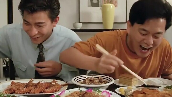A classic eating scene from Hong Kong cinema: Sam Hui gobbles down fried chicken and it’s making me 