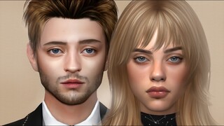 BILLIE EILISH & FINNEAS || The Sims 4 CAS