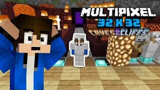 Multipixel Texture Pack Review | Minecraft 1.17+  w/ Mediafire Link!