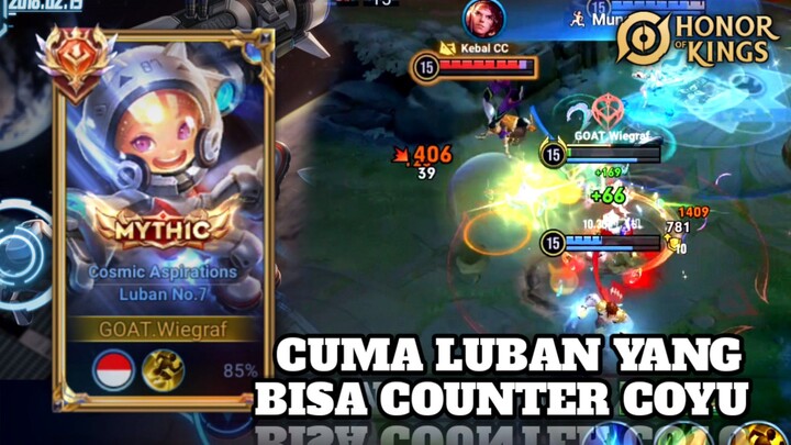 HANYA LUBAN YANG BISA NGE COUNTER CONSORT YU!!!