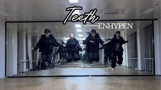 【enhypen】سرعة فائقة! أرشيف النسخة الكاملة لتدريب رقصة "تيث" لأربعة أشخاص