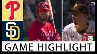 San Diego Padres vs Philadelphia Phillies Highlights Part 1 - NLCS Game 2 | 2022 MLB Playoffs