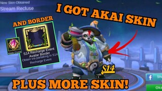 SO MUCH SKIN AND REWARD I GOT IN THIS SEASON 14😋 - Mobile Legends Bang Bang