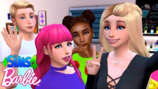 SIMS 4 Barbie Family Weekend Routine  - Dreamhouse Adventure Roleplay