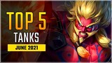 Top 5 Best Tank Heroes in June 2021 | Baxia is on a Roll! Mobile Legends