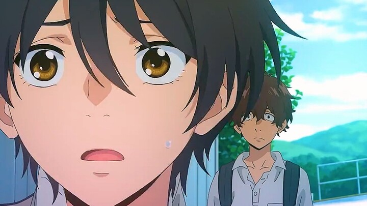 The female lead is a robot, yet she has developed human emotions.