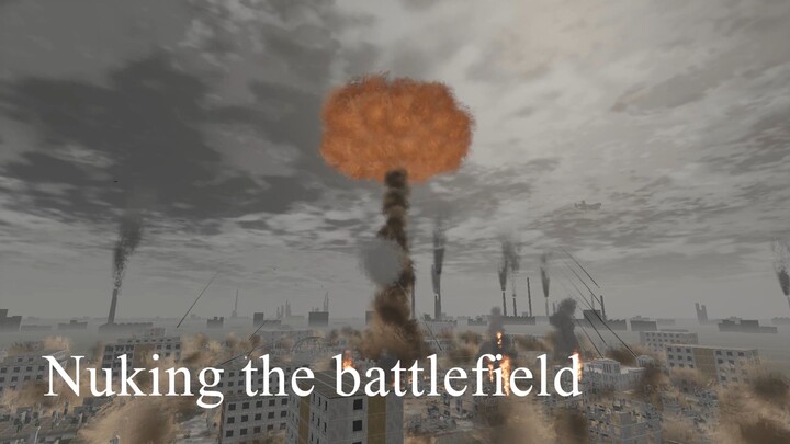 Tactical nuke goes off in the city