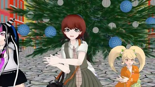 【mmdダンガンロンパ】小泉真昼＆澪田唯吹＆罪木蜜柑＆西園寺日寄子でsnow song show