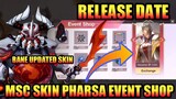 MSC Skin Pharsa Event Shop | Bane & Edith Updated Skin | MLBB