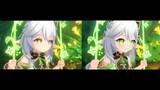 [AI animation / Genshin Impact] Nashida character demonstration PV comparison