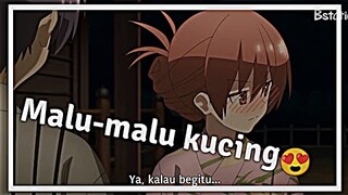 ketika lu dibilang manis sama pacar lu😍| jedag jedug anime