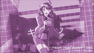 Friday Night Funkin' - High (Instrumental) [Future Funk Remix] (The Musical Ghost and Orenji Collab)