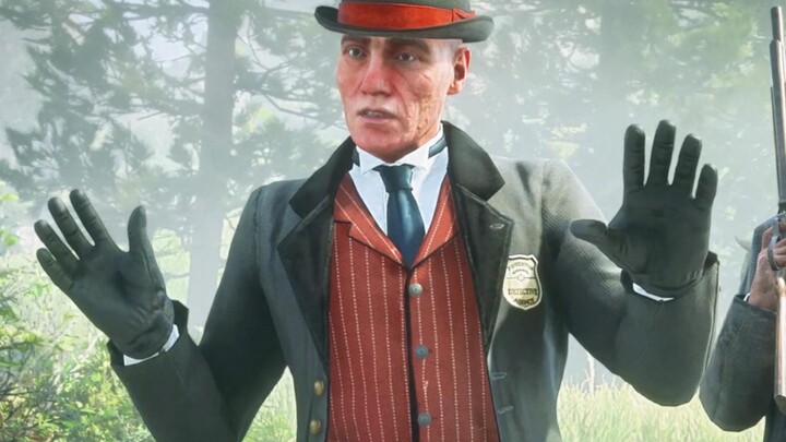 [Red Dead Redemption 2] Perhaps, in that era, Agent Milton was the hero.