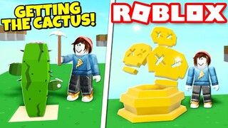 GETTING CACTUS & THE PVP TROPHY! Roblox Islands