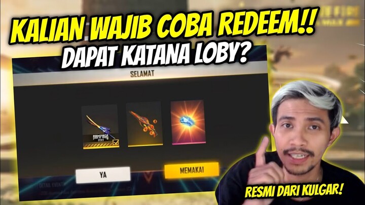 KODE REDEEM FREE FIRE TERBARU 5 JULI 2022 HARI INI