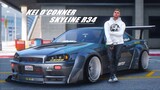 SKYLINE R34 KEI O'CONNER FULL MODIFIED - " BEAST " GTA V ROLEPLAY