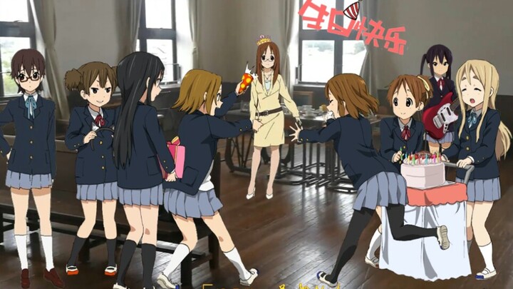 [MAD|Tear-Jerking|Soothing||K-On!]Personal Scene Cut of Yamanaka Sawako