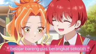 #KompetisiKreasiUnggahan4 , Atlet karate belajar bareng sambil berangkat ke sekolah