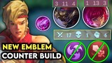 NEW EMBLEM AND BUILD TO COUNTER PRO BEATRIX [17 KILLS] PRO YIN GAMEPLAY | MOBILE LEGENDS