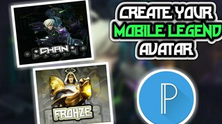 CREATE YOUR MOBILE LEGENDS PROFILE ON ANDROID USING PIXEL LAB | GUSION V.E.N.O.M skin