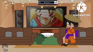 Kozuki Oden react to Luffy|One piece|Gacha club Malaysia|No repost