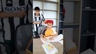 SHK - Nỗ Lực Học Hành và Cái Kết - Study Effort #shorts #SuperHeroKids #funny #troll