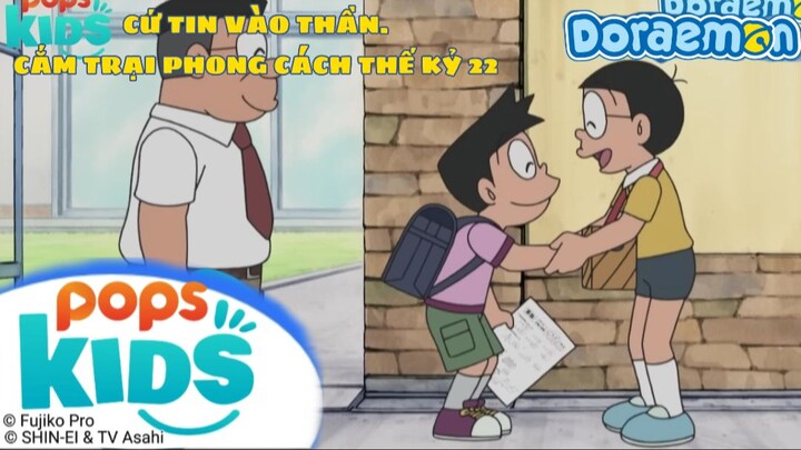 [S10] Doraemon - Tập 499|Cứ Tin Vào Thần - Cắm Trại Phong Cách Thế Kỷ 22|Bilibili