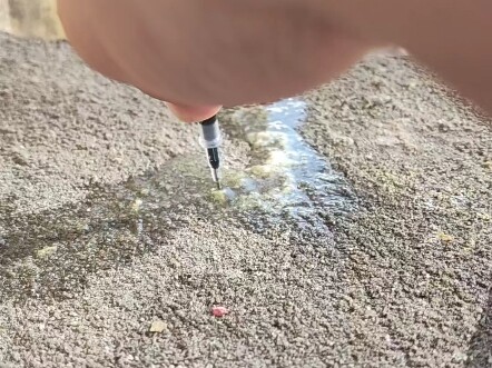 عن صنعي في المدرسة لزجاجة "عصير" يمكنها تآكل الجدران