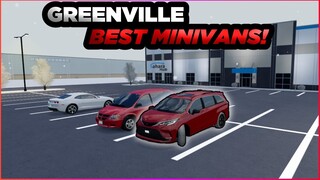 Greenville BEST Minivans! || Roblox Greenville
