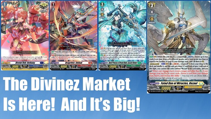 จุดเริ่มต้นของตลาด Divinez นั้นยิ่งใหญ่มาก! Cardfight Vanguard Overdress ตลาดนาฬิกา
