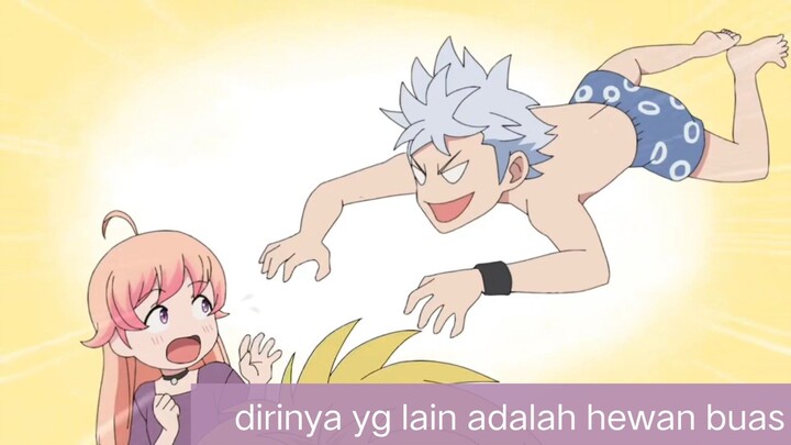 #KompetisiKreasiUnggahan3 , sedang menjelaskan kepribadian gandanya yg bahaya