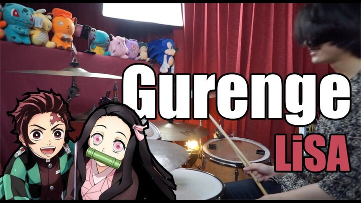 Gurenge - LiSA | Kimetsu no Yaiba 『紅蓮華』Drums Cover
