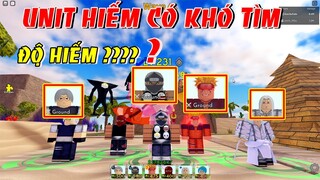 Unit 5 Sao Trở Lên Hiếm Có Khó Tìm Nhất Trong Naruto Độ Hiếm Hơn Cả Secret | ALL STAR TOWER DEFENSE