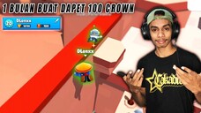 Akhirnya dapet 100 Crown Stumbel guys indonesia